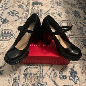 Black Steve Madden Nylo Mary Jane Pump